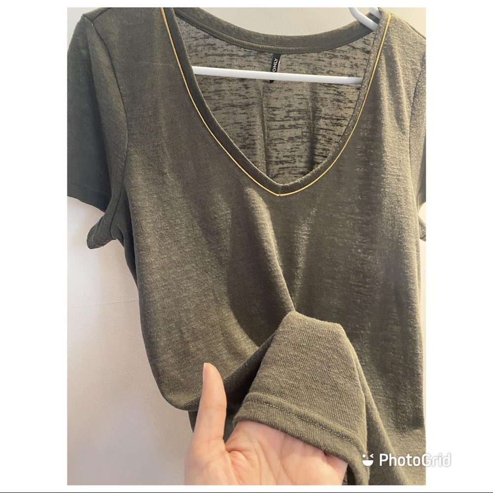 Sheer Military Green Too from Only
